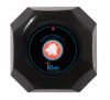 Кнопка вызова персонала iBells-301 (черный), индикация вызова, 433 МГц (до 100 м), питание от батарейки 1х23А (входит в комплект), 60x60х25 мм, пластик, черный