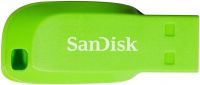 64Gb USB Flash Drive Sandisk Cruzer Blade SDCZ50C-064G-B35GE, USB 2.0, зеленый купить в Климовске Подольске интернет-магазин Компьютер+ www.cmplus.ru (926) 228-26-48 Климовск, ул. Победы, 4