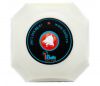 Кнопка вызова персонала iBells-301 (белый), индикация вызова, 433 МГц (до 100 м), питание от батарейки 1х23А (входит в комплект), 60x60х25 мм, пластик, белый