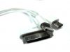 Кабель-переходник USB для APPLE (30 pin), Apple Lightning, Samsung (30 pin), microUSB 0.2 м, CBR Human Friend "Octopus"