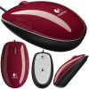 Мышь Logitech Laser Mouse LS1 (910-001032), USB, (Cinnamon Red) 