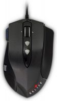 Мышь Oklick HUNTER Laser Gaming Мышь Black DPI 30G Ceramic Foot Pad USB, черная