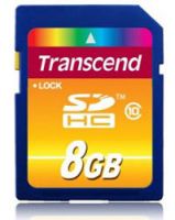 Карта памяти SecureDigital Card 8Gb Transcend, SDHC (SD 3.0) Class 10 (TS8GSDHC10)