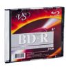 Диск BD-R 25Гб VS 4х Slim (VSBDR4SL02), пластиковая коробка, 1 шт.