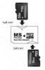 Адаптер карт памяти microSD (T-flash) в MS Pro DUO, поддержка microSD (2 шт.) объемом до 32Гб, oem