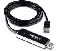 Кабель USB A-A Trendnet TU2-PCLINK для соединения компьютеров с Windows XP, Vista, 7