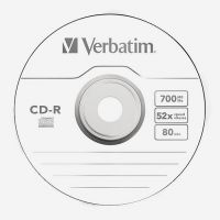 Диск CD-R 700Мб VERBATIM 52х, 1 шт. купить в Климовске Подольске Москве в интернет-магазине КОМПЬЮТЕР+ | cmplus.ru