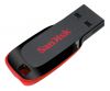 Флешка 32Гб Sandisk Cruzer Blade SDCZ50-032G-B35, USB 2.0, черный-красный