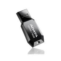 16Gb USB Flash Drive ADATA UV100 (AUV100-16G-RBK), USB2.0, черный купить в Климовске Подольске интернет-магазин Компьютер+ www.cmplus.ru (926) 228-26-48 Климовск, ул. Победы, 4