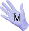Перчатки нитриловые неопудренные фиолетовые (Малайзия), размер M, нестерильные, 200 шт. (100 пар)