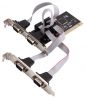 Контроллер PCI/COM CMPLUS PCOM4x, 4xCOM (RS-232) внешние/внутренние, oem
