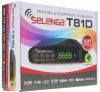 ТВ-приставка Selenga T81D, DVB-T2, DVB-C, IPTV, 2хUSB 2.0, 1хHDMI (до 1080p), 3хRCA, 1хSPDIF (RCA), Wi-Fi (требуется USB-адаптер), медиаплеер, дисплей, GX3235S, 5В, 1.5А, пластик, черный