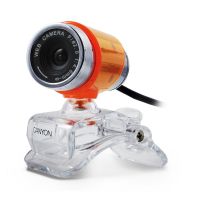 Веб-камера CANYON CNR-WCAM813 (1.3Мпикс, CMOS, USB 2.0) Оранжевый/Серебристый