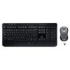 Беспроводные клавиатура+мышь Logitech MK520 (920-002600), мини-рисивер USB, мультимедиа и доп. клавиши, черный