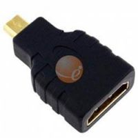 Переходник HDMI Female - micro HDMI D Type Male, золотые контакты (05068)