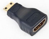 Переходник HDMI Female - mini HDMI Male, золотые контакты (05075)