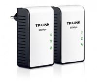 Комплект адаптеров HomePlug TP-Link TL-PA411 Starter KIT Mini Powerline стандарта AV500 (2 шт.), локальная сеть по 220В, Rtl 