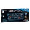 Клавиатура A4Tech X7-G700, игровая, влагозащ., доп. клавиши, ручка для переноса, черная, PS/2