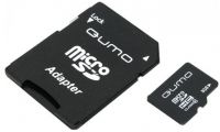 Карта памяти microSD 8Гб QUMO QM8GMICSDHC10, class 10, адаптер SD купить в Климовске Подольске Москве в интернет-магазине КОМПЬЮТЕР+ | cmplus.ru