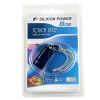 Внешний накопитель 8Gb USB Flash Drive Silicon Power Touch 810, USB2.0, синий, с кристаллом