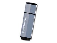 16Gb USB Flash Drive Silicon Power Ultima 150 [USB2.0 grey blue метал] 